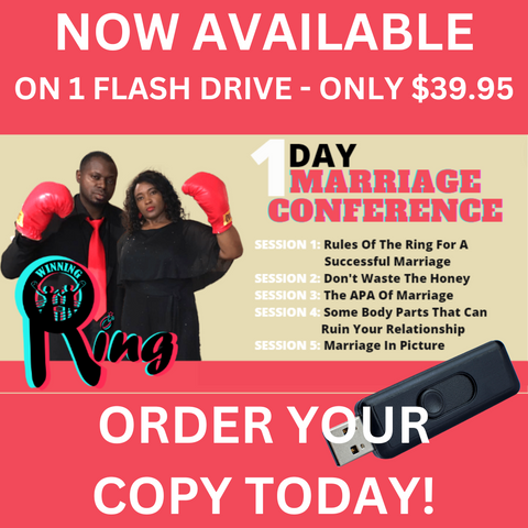 Winning Ring 1 Day Marriage Conference on Flash Drive