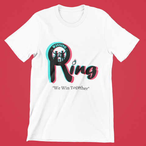 WR Color Logo Unisex White T-Shirt