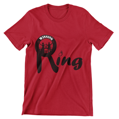 WR Black Logo Unisex Red T-Shirt
