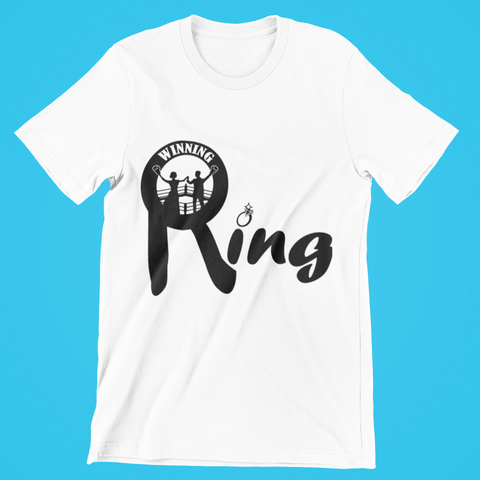 WR Black Logo Unisex White T-Shirt
