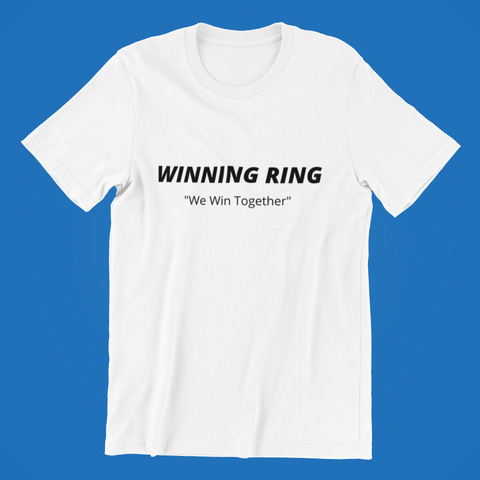 Winning Ring White Unisex T-Shirt